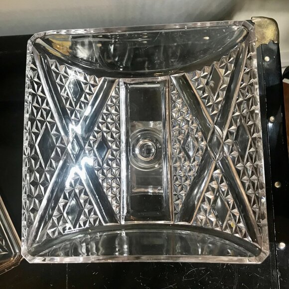 EAPG Adams & Co Ashman Pattern Pressed Footed Glass Pedestal Compote Dish w/Lid - Picture 5 of 7